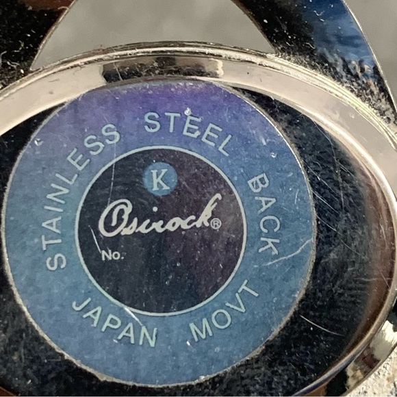 Osirock silver tone crystal rhinestone cubic zirconia stainless steel watch - Picture 7 of 8